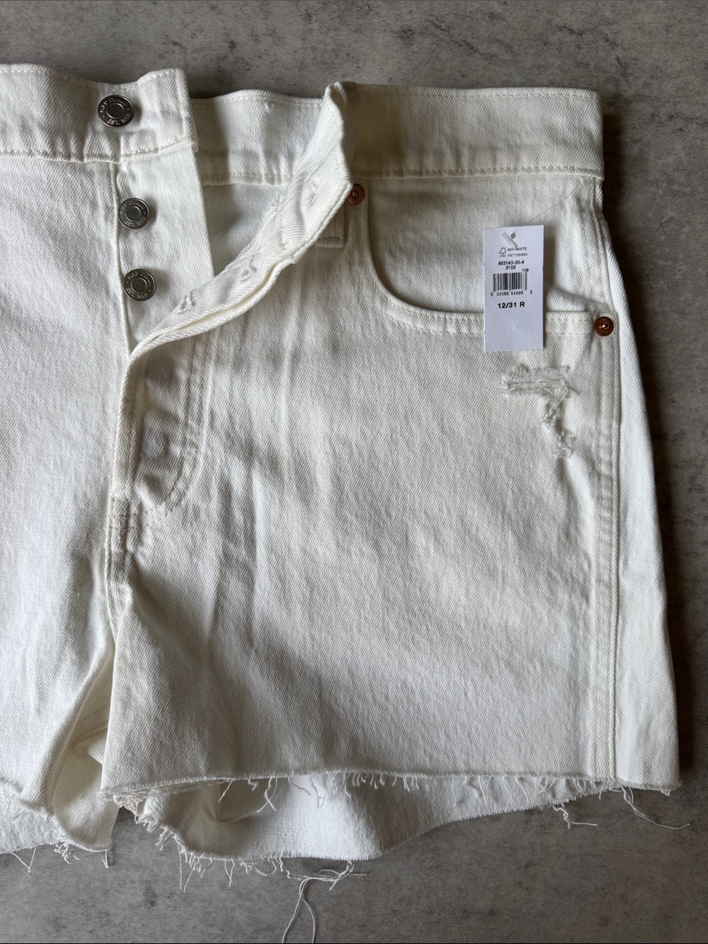 NWT GAP Cheeky High Rise Denim Shorts - Picture 2 of 7